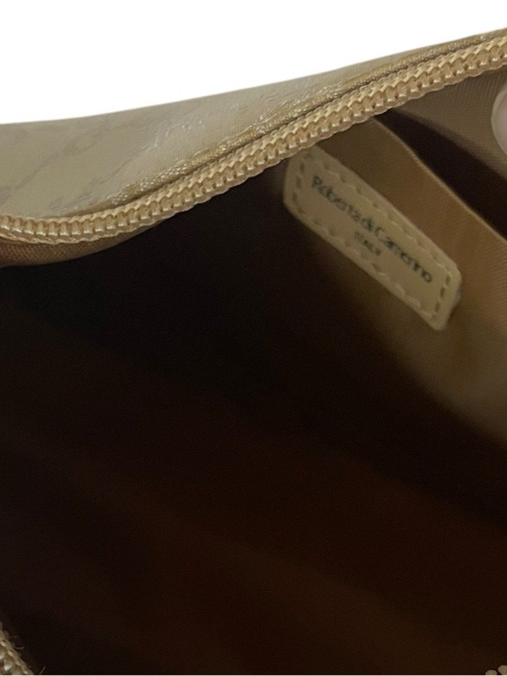Rare Roberta di Camerino R-Logo Vintage Monogram Shoulder Bag Italy - Picture 4 of 13